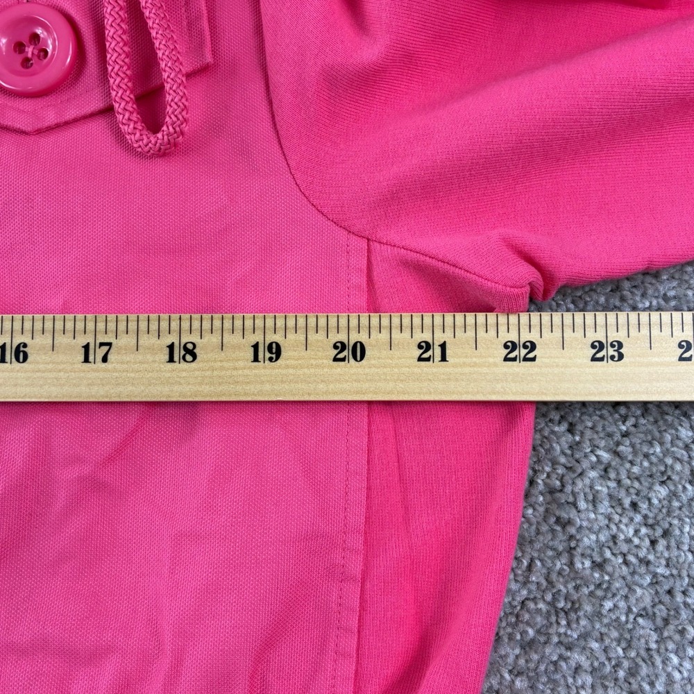 Jones New York Women's Jacket XL Bright Pink Utility Jacket Lightweight - Cute! - Picture 7 of 11
